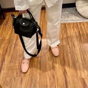 Sam edelman loafers pink croc size 5.5